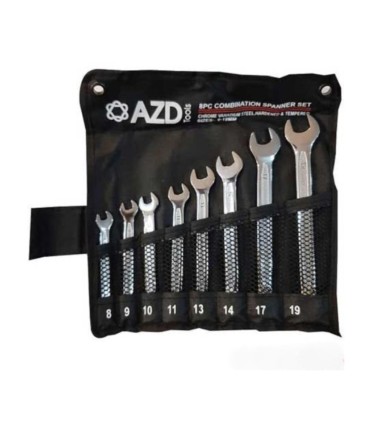 آچار يكسر رينگي كيفي 8 عددي azd