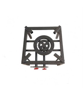 اجاق گاز پروفيلي 50*50 دو شعله كوره دار $$