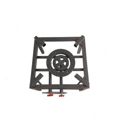 اجاق گاز پروفيلي 50*50 دو شعله كوره دار $$