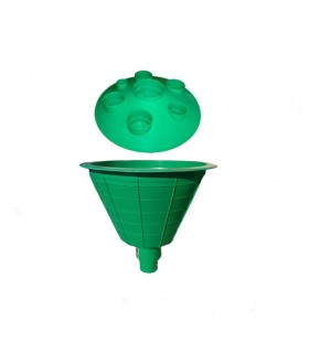 گلدان چاه بزرگ پلاستيكي $$