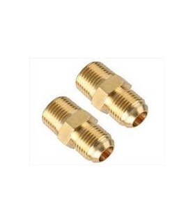 اتصالات برنجي مغزي 1/2 سبك $$