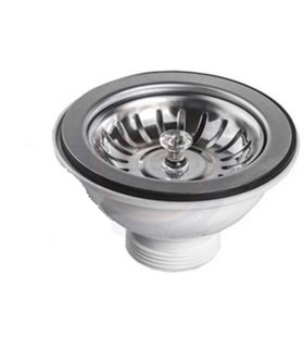 زيرآب فانتزي نگين پليمر گرد با قطعات برنجي