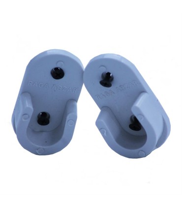 بست زير سري لباس پلاستيكي 2 عددي