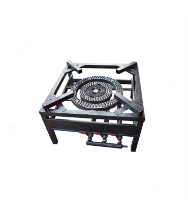 اجاق گاز پروفيلي 55*55 سه شعله كوره دار $$