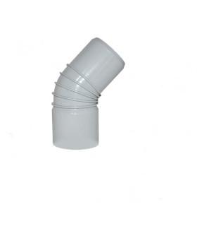 اتصالات پليكا زانو مولتي پايپ 45 درجه سايز 110 كد 82363