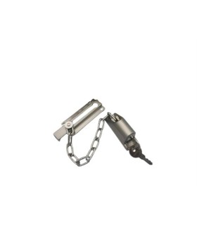 پشت دري قفلدار