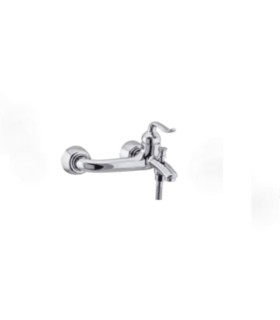 شير اهرمي دوش فيروزه مدل پيچك