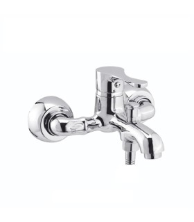 شير اهرمي دوش فيروزه مدل نيكا