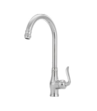 شير اهرمي ظرفشويي فيروزه مدل پيچك