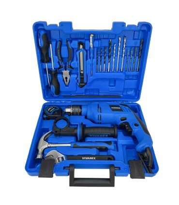 دريل برقي 650وات ويوا ركس ست 20پارچه 6520